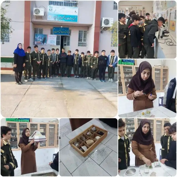 بازدید دانش‌آموزان از پژوهش‌سرای دانش‌آموزی فرید رامسر در آذر 1404